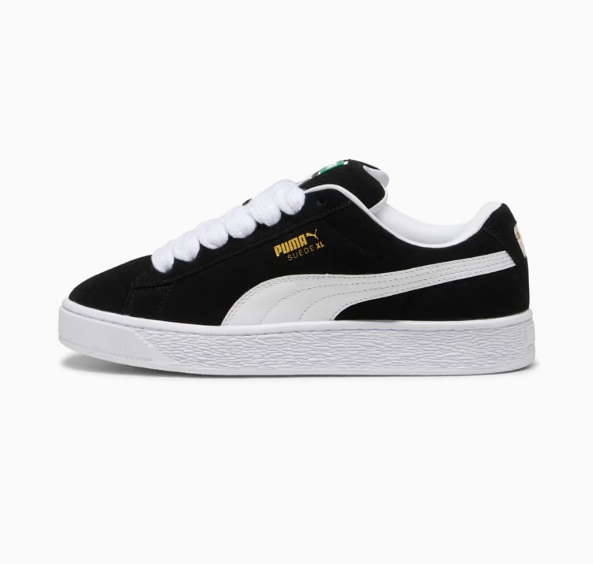 Чоловічі кросівки Puma Suede Xl Black 395205-02, фото №3