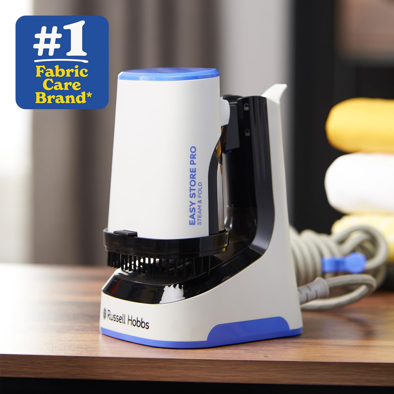 Вертикальний відпарювач Russell Hobbs Steam Genie Easy Store 1500 Вт, фото №2 Вертикальний відпарювач Russell Hobbs Steam Genie Easy Store 1500 Вт, фото №2