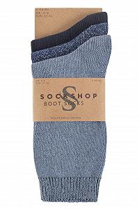 Носки женские SockShop Простые Хлопок и Люрекс для ботинок, Набор из 3 пар synthetic.ua - Фото 1