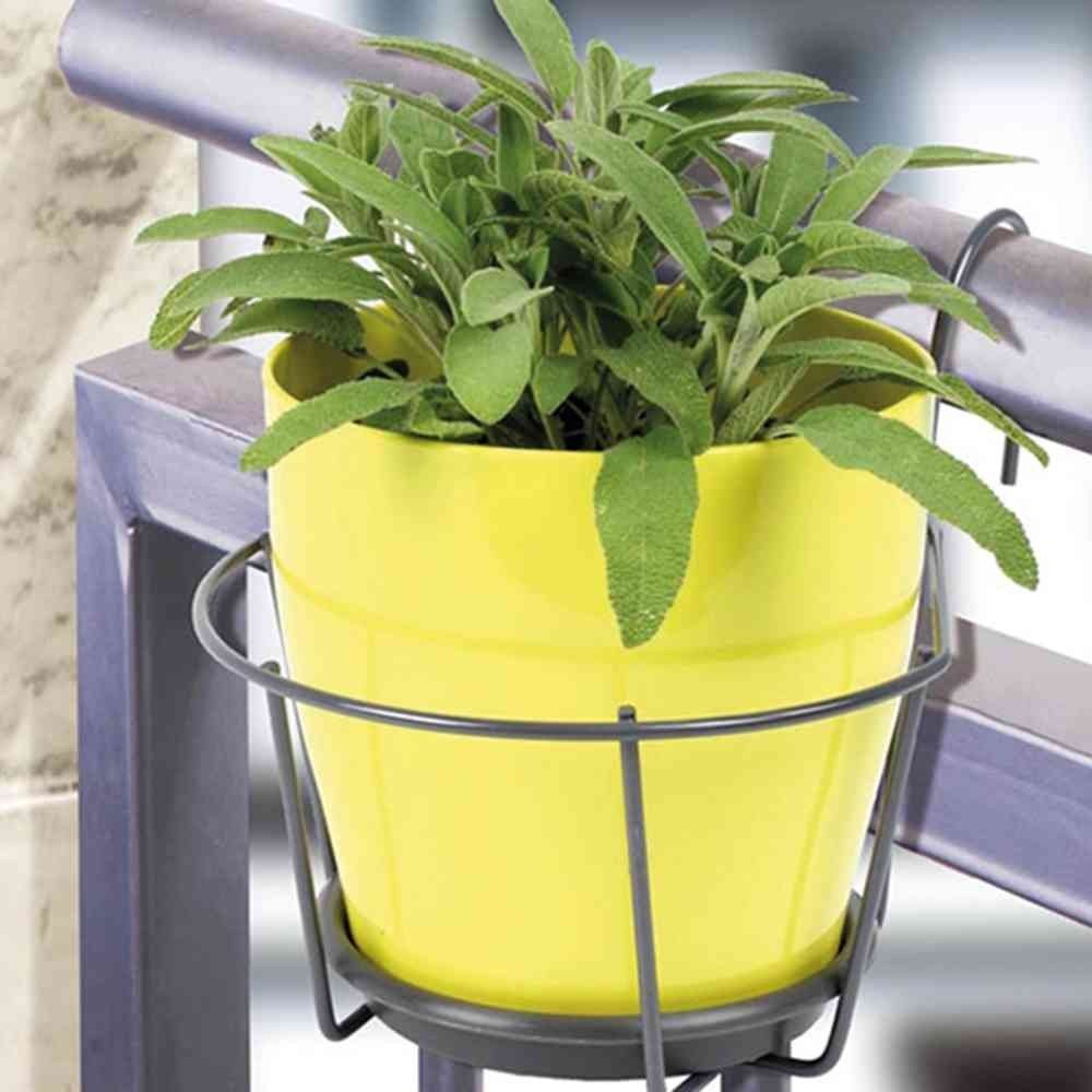 Держатель для подвесного горшка H.G 16 см Металл Серый, фото №3