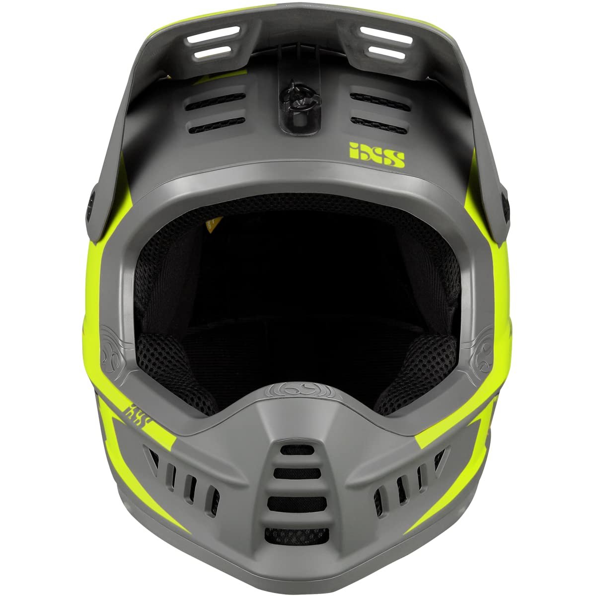 Шлем IXS Downhill XACT EVO MTB Lime-Graphite, фото №5