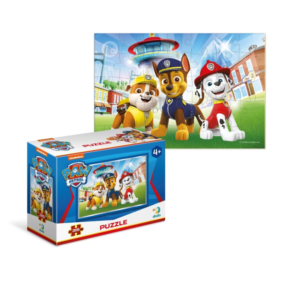 Детские Пазлы-мини Paw Patrol Смелые друзья DoDo 200149 35 элементов, фото №2