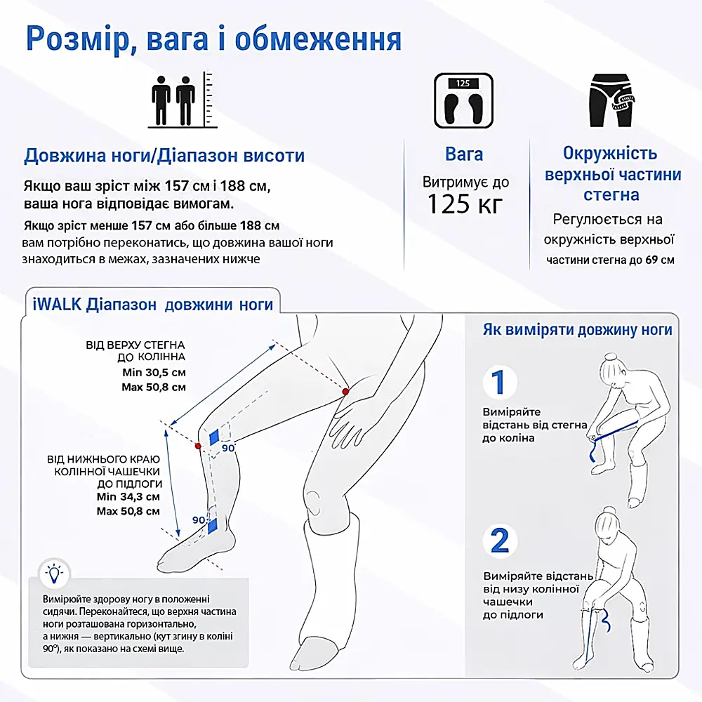 Милиця iWalkfree 3.0 Black, фото №5