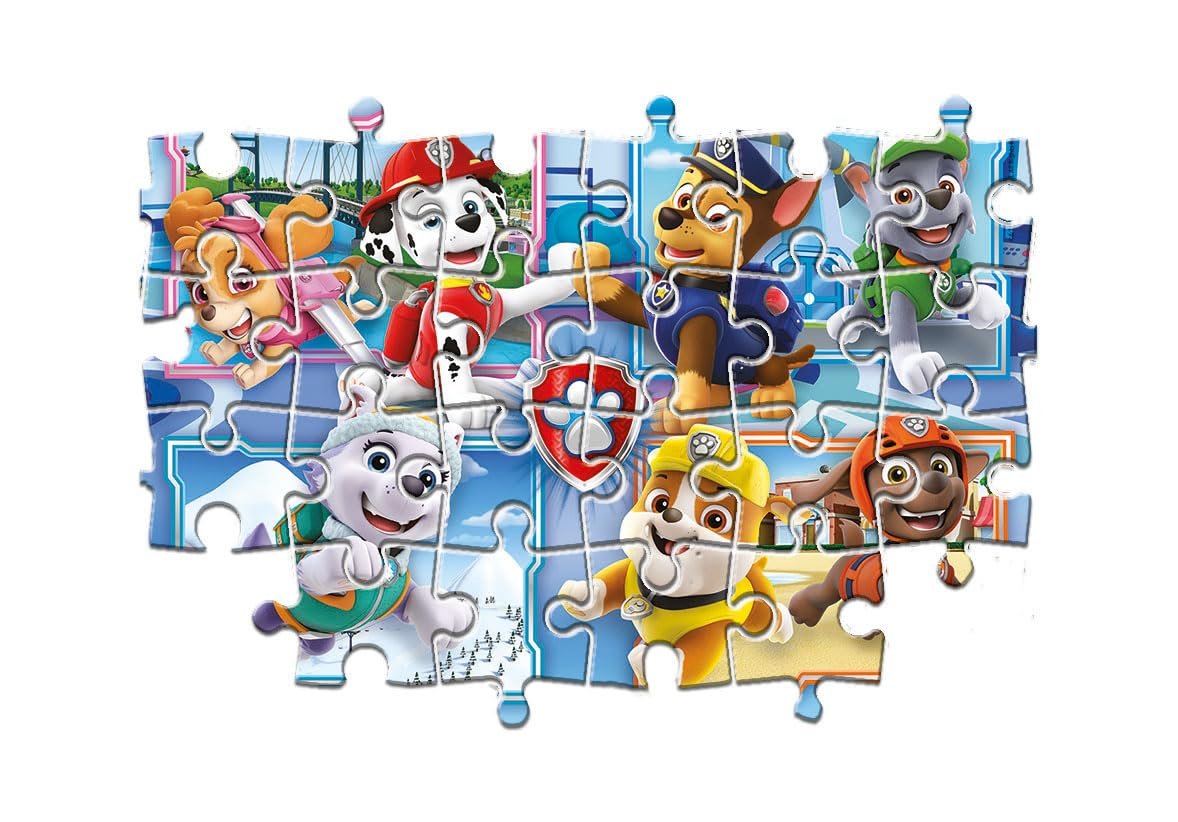 Пазл Clementoni Supercolor Paw Patrol 2 x 60 деталей 21617, фото №6 Пазл Clementoni Supercolor Paw Patrol 2 x 60 деталей 21617, фото №6