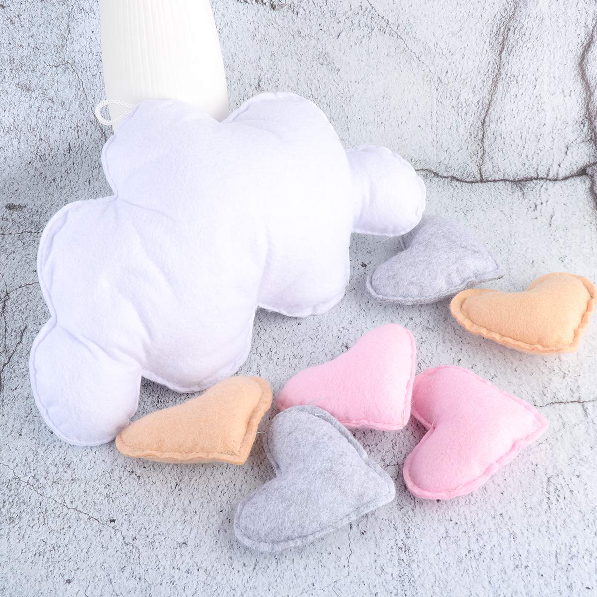 Карусель на ліжечко LUOEM Nursery Decoration Хмари Краплі Декор Baby Shower, фото №3