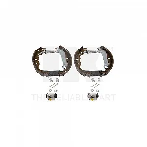 Комплект гальмівних колодок NK 443978701 для LADA RENAULT DACIA задня вісь - Фото 1