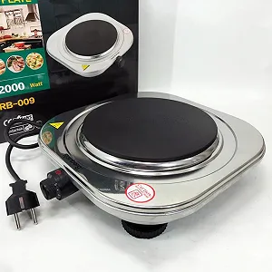Электроплита бытовая электрическая Rainberg RB-009 Переносная synthetic.ua - Фото 1