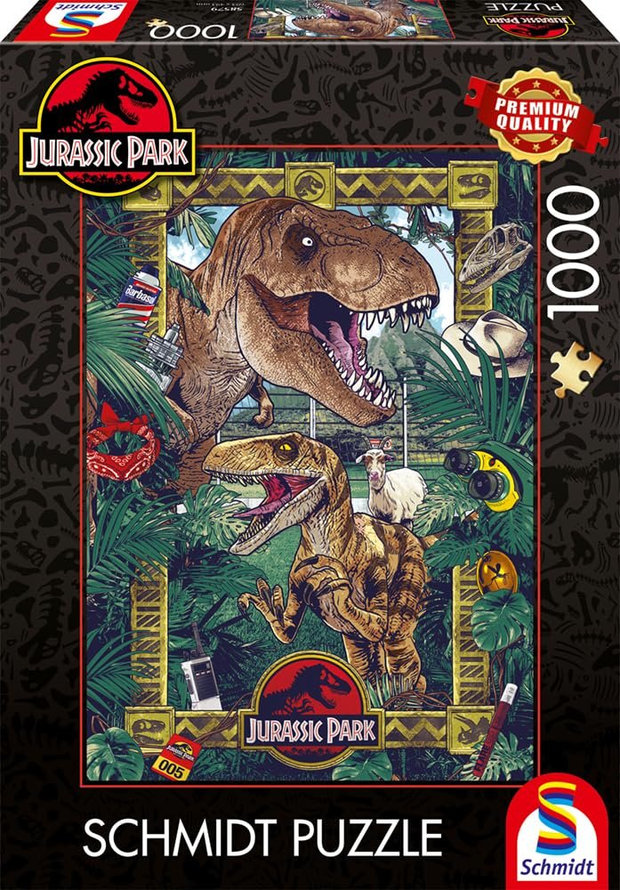 Пазл Schmidt Spiele 58579 Jurassic Park The Age of Dinosaurs 1000 элементов, фото №3