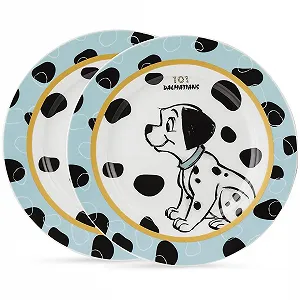 Набор тарелок Egan Sky Blue 19 см (2 шт.) The Load of the 101 Disney synthetic.ua - Фото 1