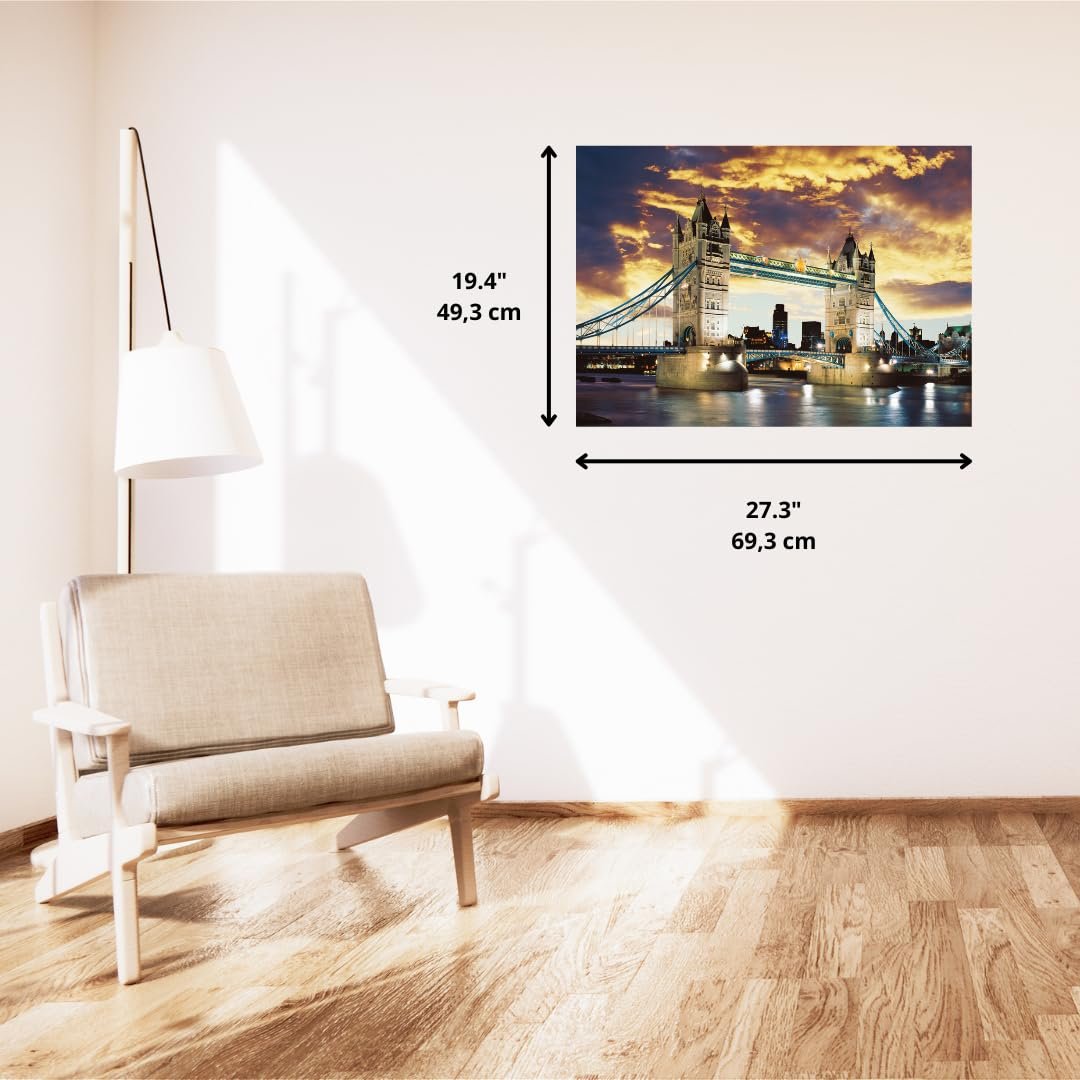 Пазл Schmidt 58181 Tower Bridge London 1000 деталей, фото №3