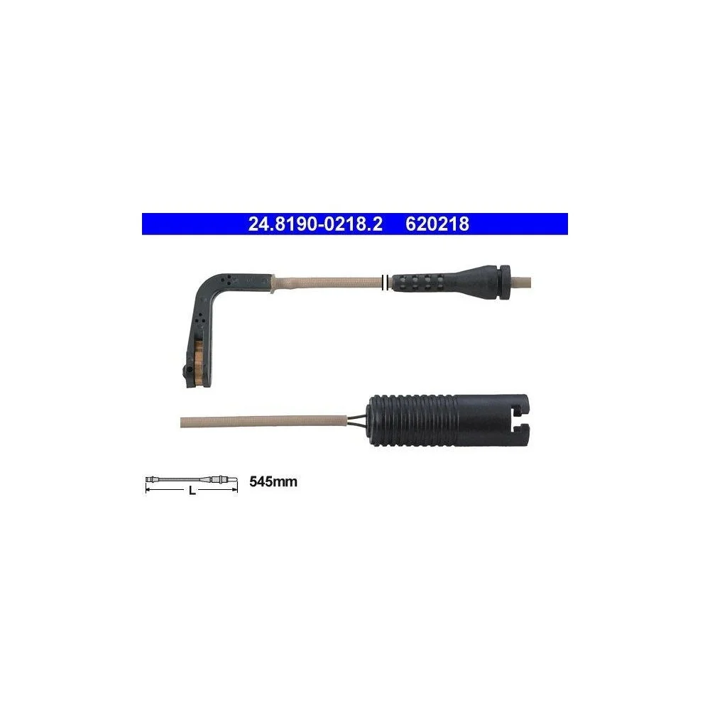 Датчик износа тормозных колодок ATE 24.8190-0218.2 для BMW задняя ось, фото №1