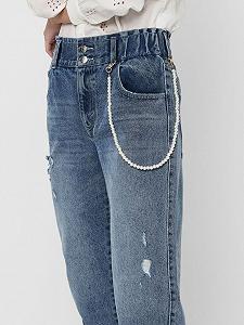 Джинсы ONLY LIFE HW MB CARROT DNM JEANS DOT 15223500 Medium Blue Denim XS synthetic.ua - Фото 1