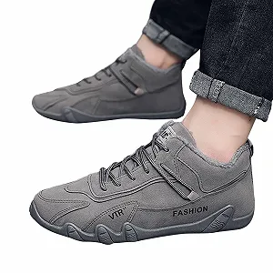 Зимняя Обувь Теплые Термо Зимние Ботинки для Отдыха на Открытом Воздухе для Мужчин synthetic.ua - Фото 1