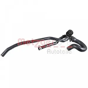 Шланг радиатора METZGER 2422110 для SKODA VW, сверху справа synthetic.ua - Фото 1