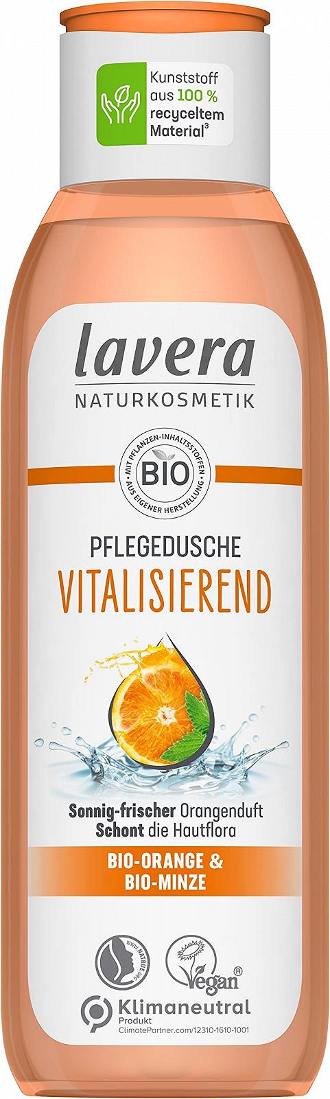 Гель для душа lavera Vitalising Organic Orange & Organic Mint 250 мл, фото №1
