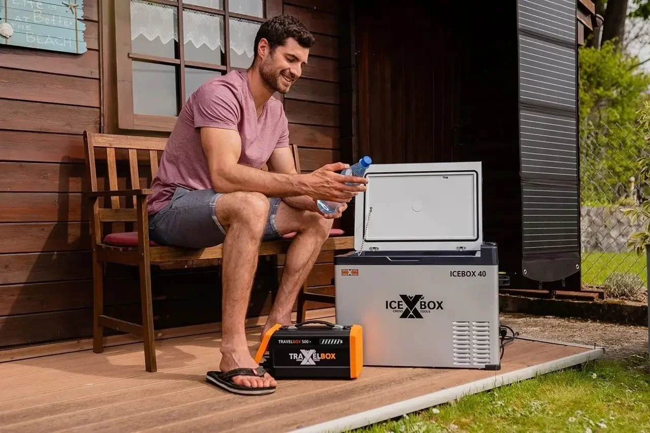 Зарядная станция Cross Tools TRAVELBOX 500 700 Вт / 500 Вт / 444 Вт*ч - Немецкий производитель (Алюминиевый корпус), фото №8