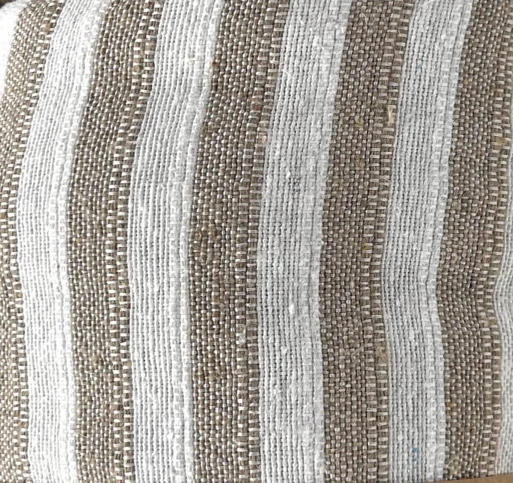 Покривало SEAMAR Однотонне смугасте 170 x 250 см (бежевий/білий), фото №2 Покривало SEAMAR Однотонне смугасте 170 x 250 см (бежевий/білий), фото №2