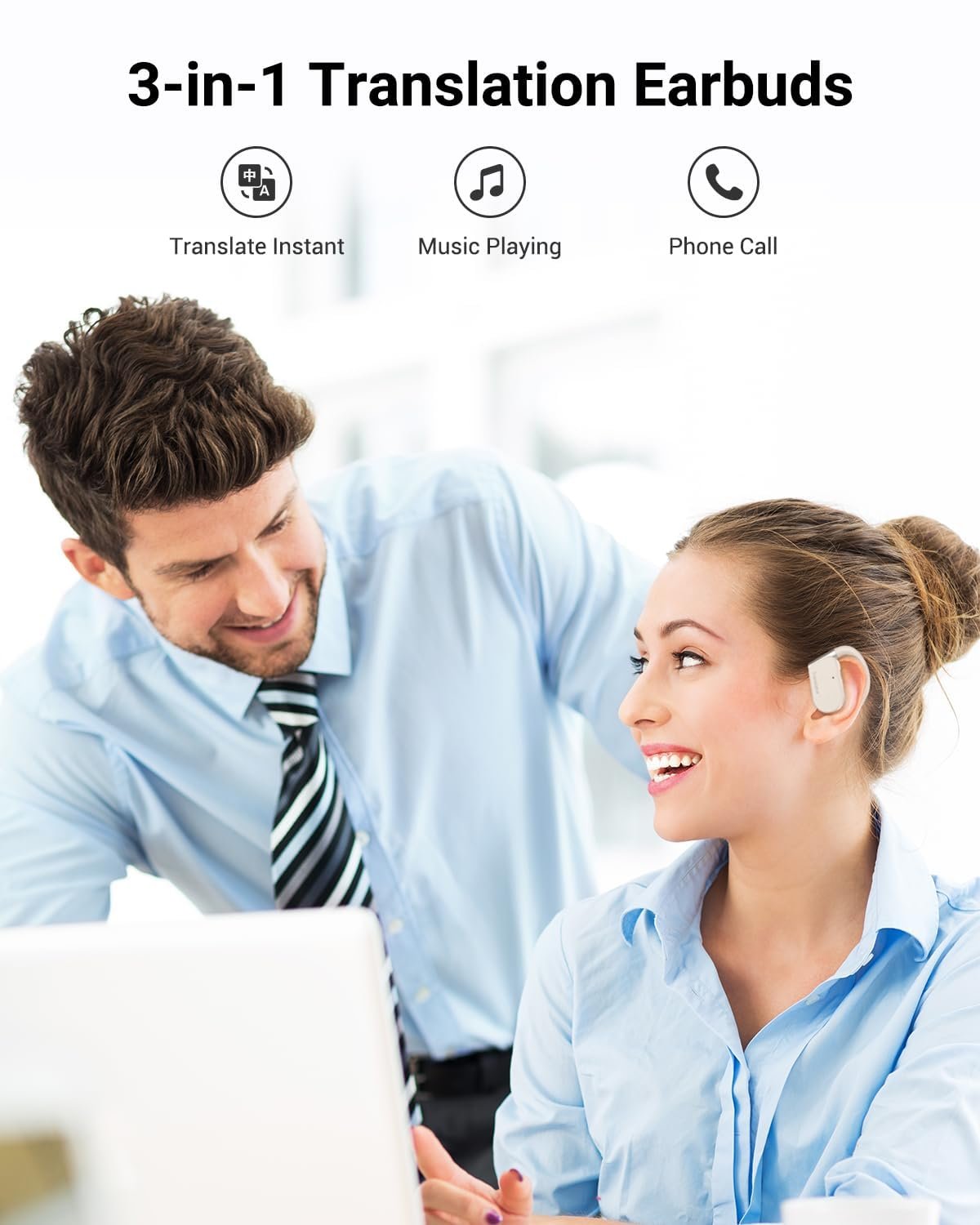 Навушники-перекладачі Xupurtlk M9, реального часу з підтримкою 144 мов, 11 мов, фото №2 Навушники-перекладачі Xupurtlk M9, реального часу з підтримкою 144 мов, 11 мов, фото №2