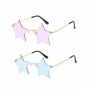 Купить Солнцезащитные очки VALICLUD Звездные солнцезащитные очки Без оправы Разные цвета - Фото 1 Солнцезащитные очки VALICLUD Звездные солнцезащитные очки Без оправы Разные цвета - Фото 1