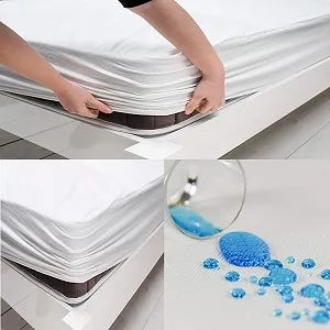 Набор Наматрасников Waterproof BUYMAX 2 шт. 90 x 200 см - Фото 1