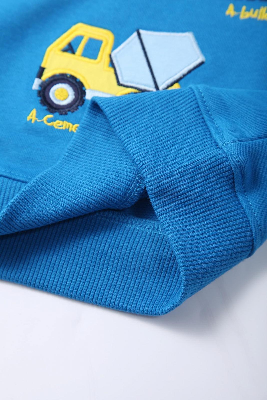 Толстовка для мальчиков Alleen Digger Хлопок - Мягкая рубашка с длинными рукавами для детей 3-7 лет, фото №6