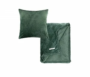 Комплект Плед Покривало Esprit Premium Плед 140 x 190 см + Наволочка 45 x 45 см Білий - Фото 1