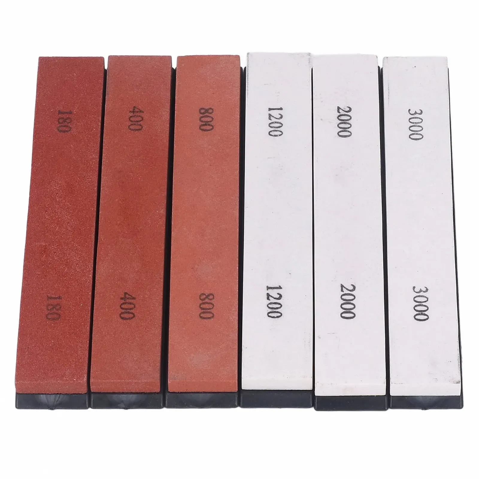 Точильні камені Hyuduo набір 6 штук із білого корунду багатофункціональні, фото №2