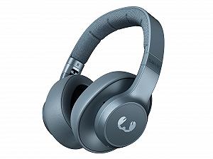 Навушники Fresh 'n Rebel Clam 2 ANC Wireless Noise Cancelling У накладному формфакторі 60 годин відтворення з мікрофоном Складні Швидка зарядка Аудіо вхід Штучна шкіра навушники (Dive Blue) - Фото 1