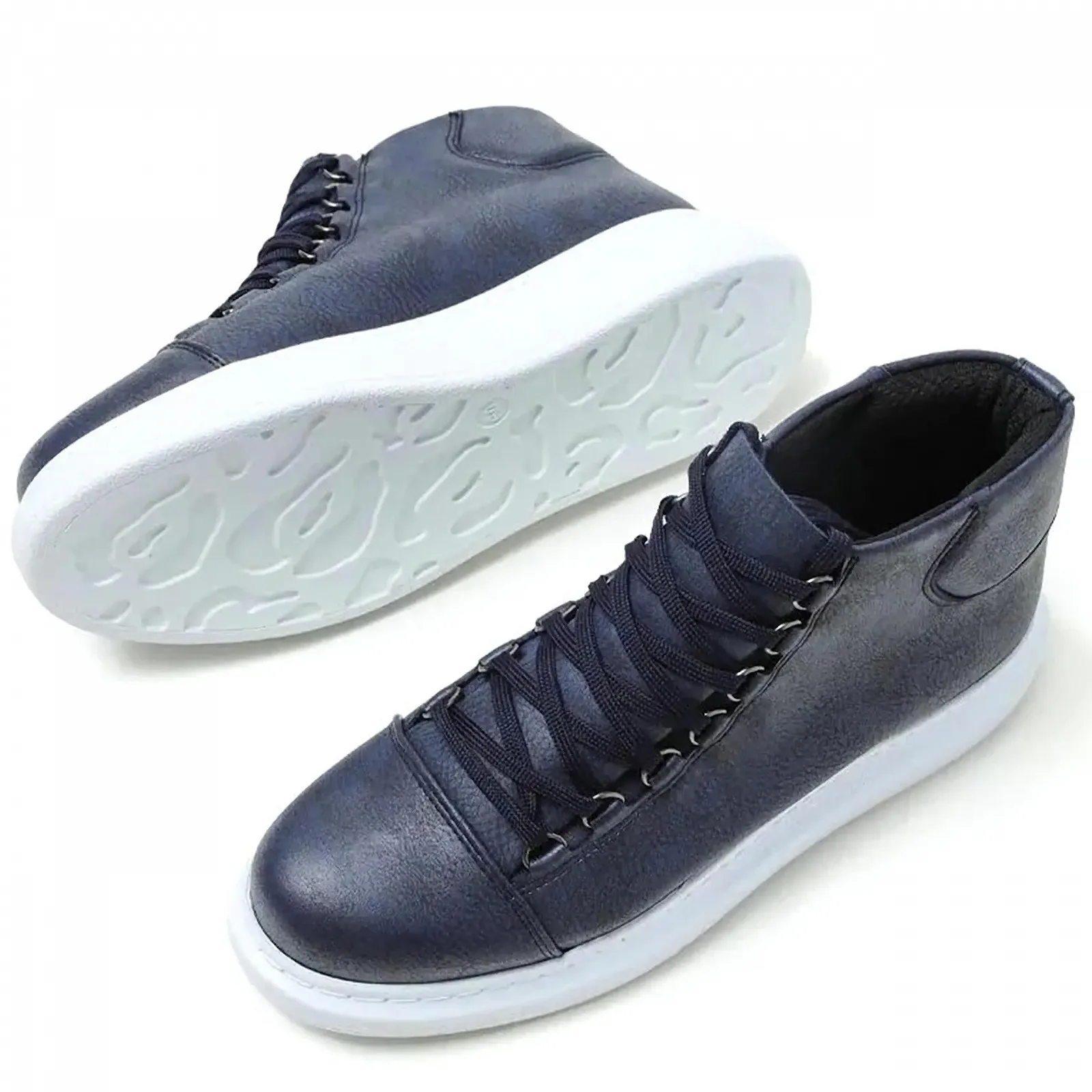 Кросівки Solaress Шкіряні Високі Модні, фото №3