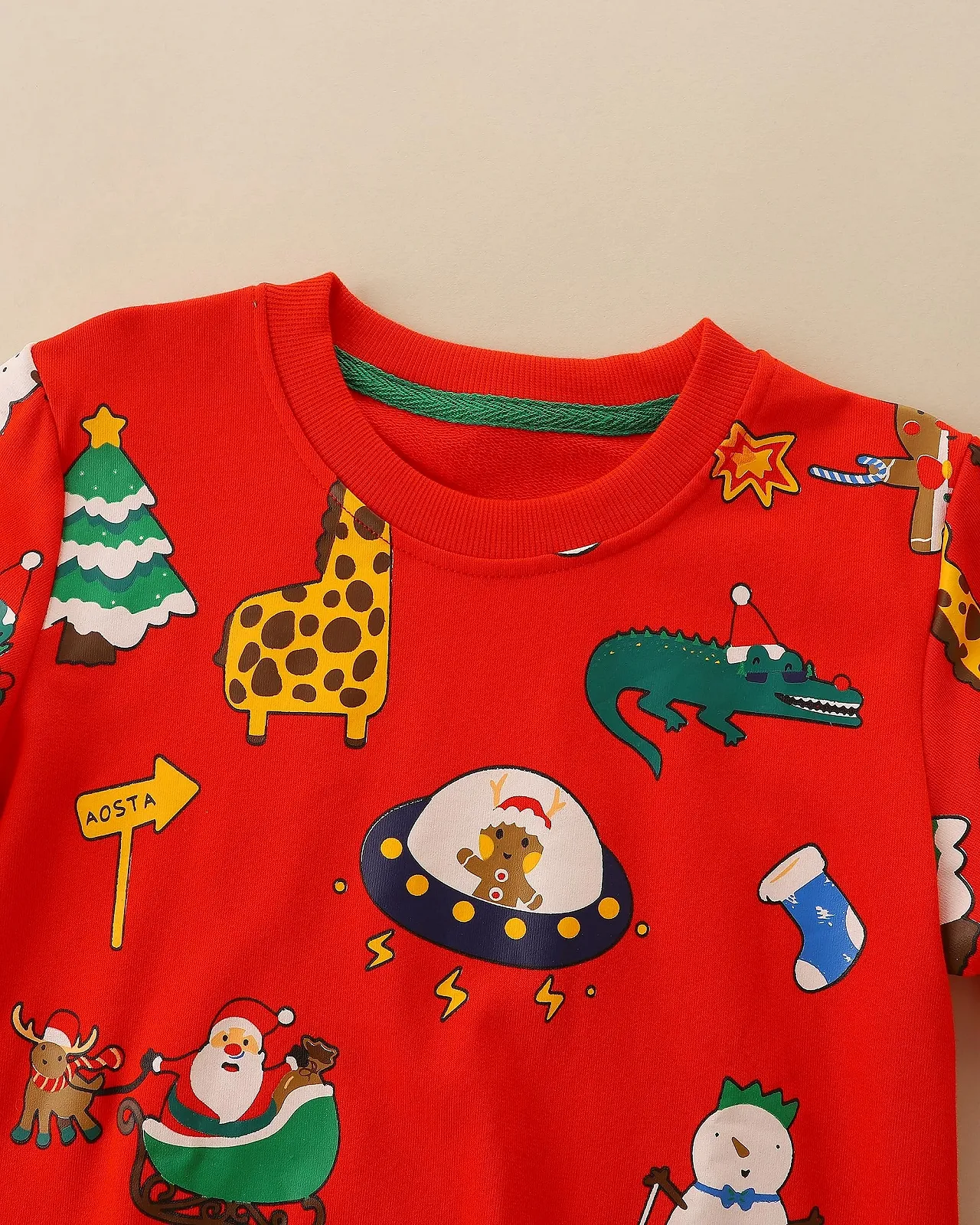 Світшот CM-Kid Різдвяний для хлопчиків, дитячий пуловер з довгими рукавами, фото №2 Світшот CM-Kid Різдвяний для хлопчиків, дитячий пуловер з довгими рукавами, фото №2