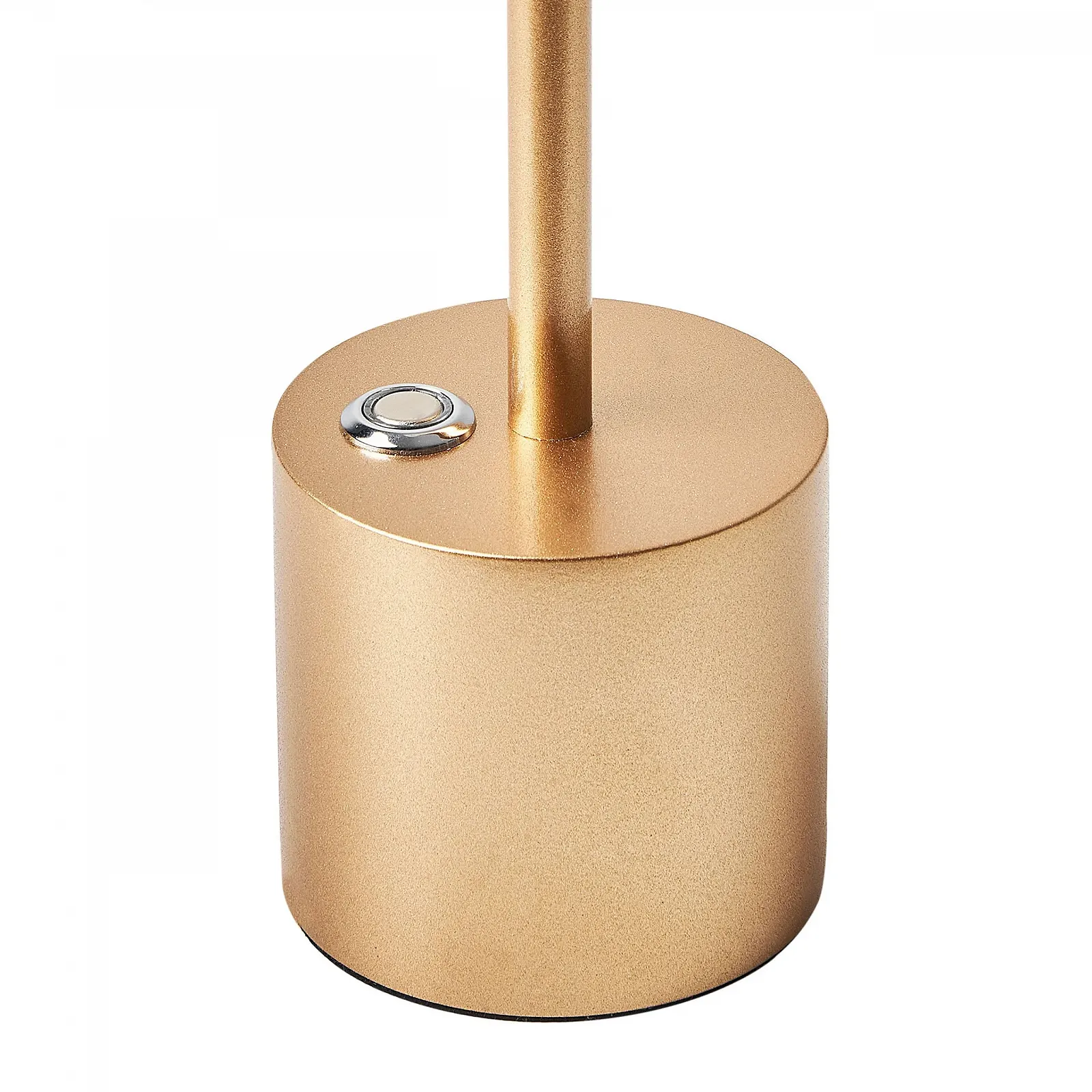 Настільна лампа Lizandro Металева Акумуляторна Бездротова Сенсорна Золотиста, фото №7