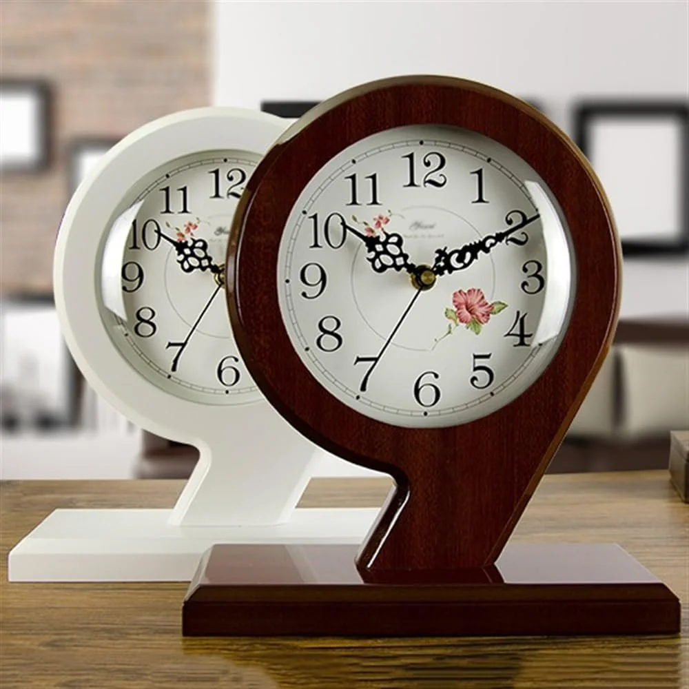 Настільний годинник Aioneer у китайському стилі, вінтажний, тихий, фото №7