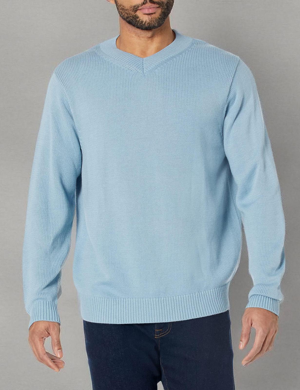 Пуловер з V-подібним вирізом Amazon Essentials Regular Fit, фото №8