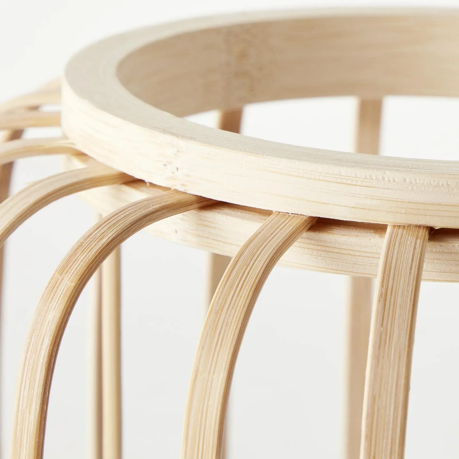 Настільна лампа INSPIRE Pecan 1 x E27 40 Вт 18 см Bamboo Чорний, фото №3