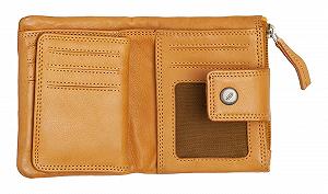 Кошелек The Chesterfield Brand Mavona Желтый Ocher, Желтый Ocher, Классический synthetic.ua - Фото 1