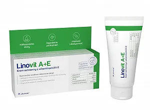 Захисний крем Linovit Vitamins A+ E 50 г - Фото 1