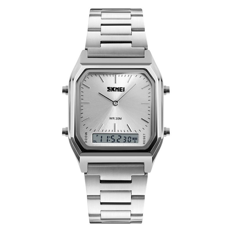 Годинник Skmei 1220SI Срібний, фото №1