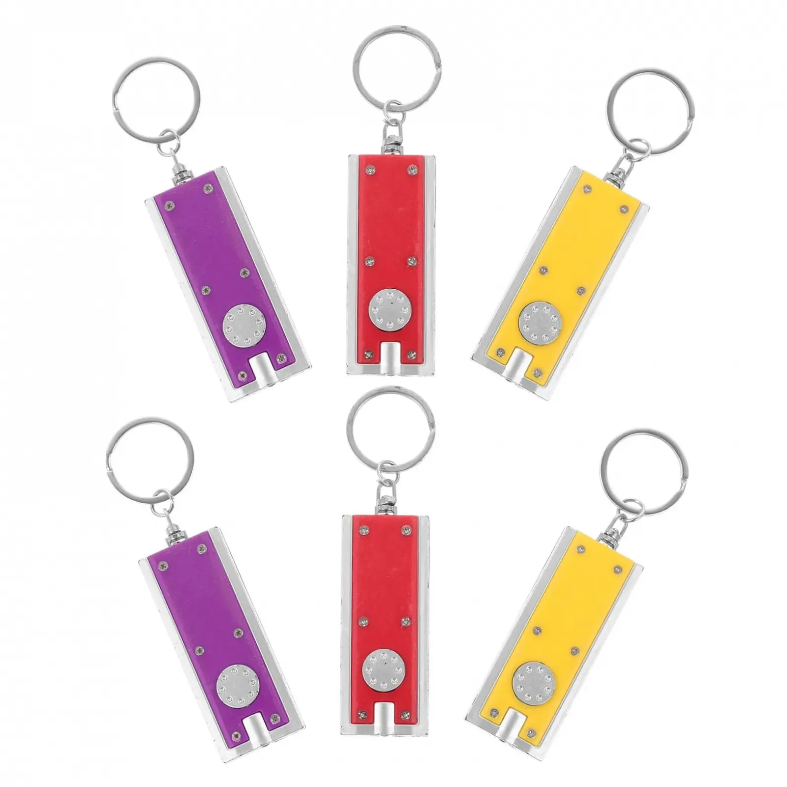 Світлодіодний ліхтарик Брелок Мініатюрний 12 шт, фото №1