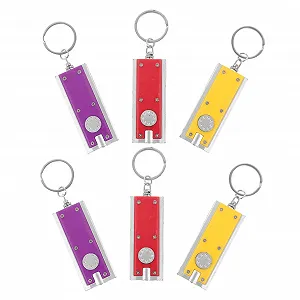 Світлодіодний ліхтарик Брелок Мініатюрний 12 шт - Фото 1