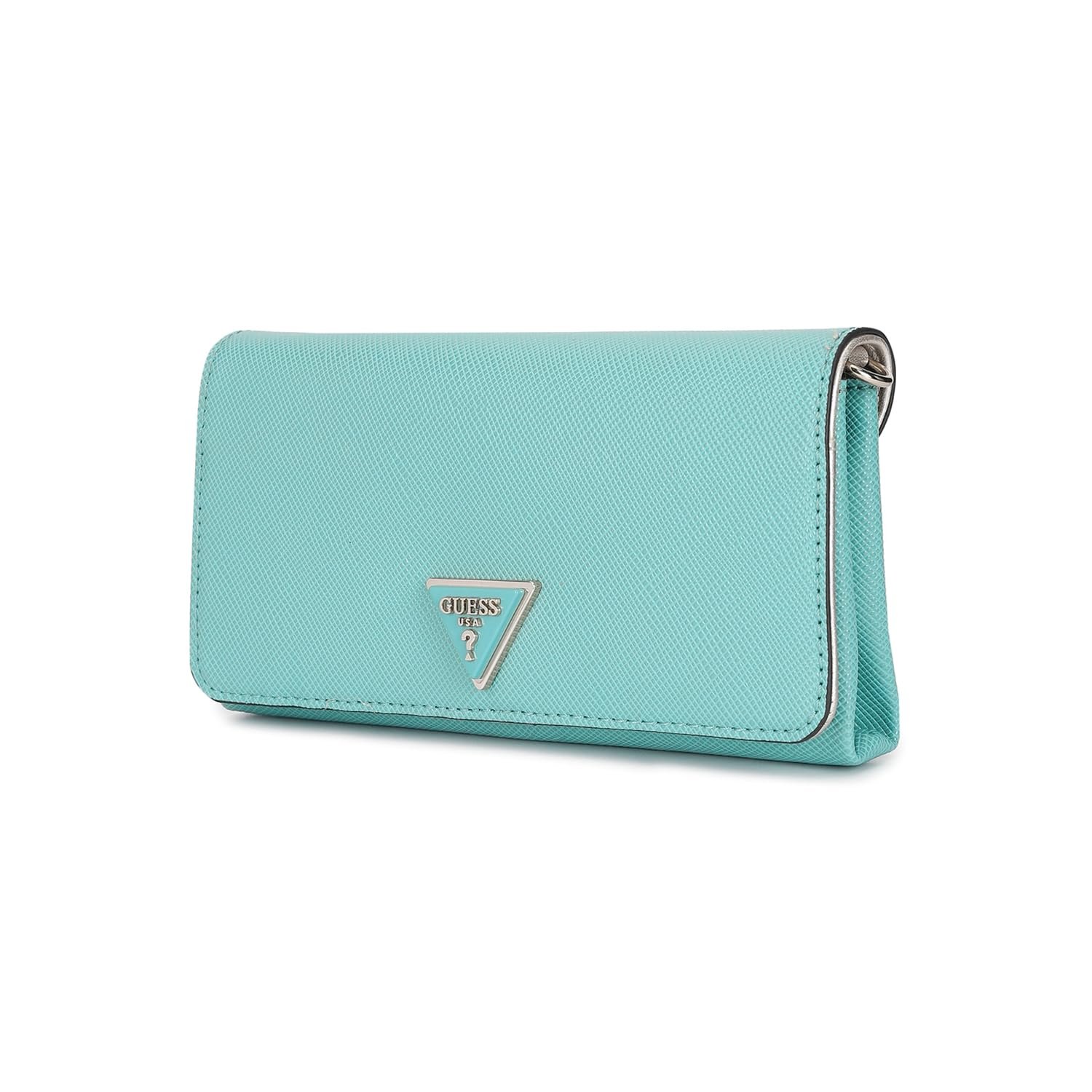 Сумка через плече GUESS Noelle Teal, фото №2