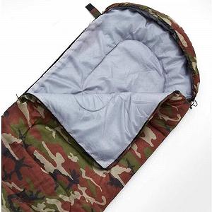 Спальный мешок MYVVKIA Herbst Winter Umschlag с капюшоном Outdoor Reise Camping Водонепроницаемый толстый Wind Tour Thermische Взрослый Camouflage synthetic.ua - Фото 1