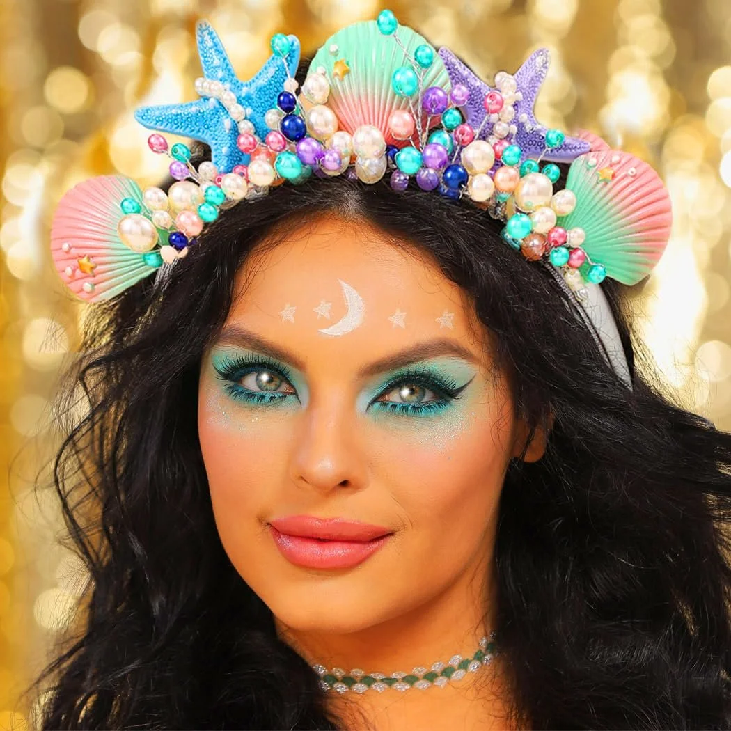 Обруч для волосся з морською зіркою, фото №4