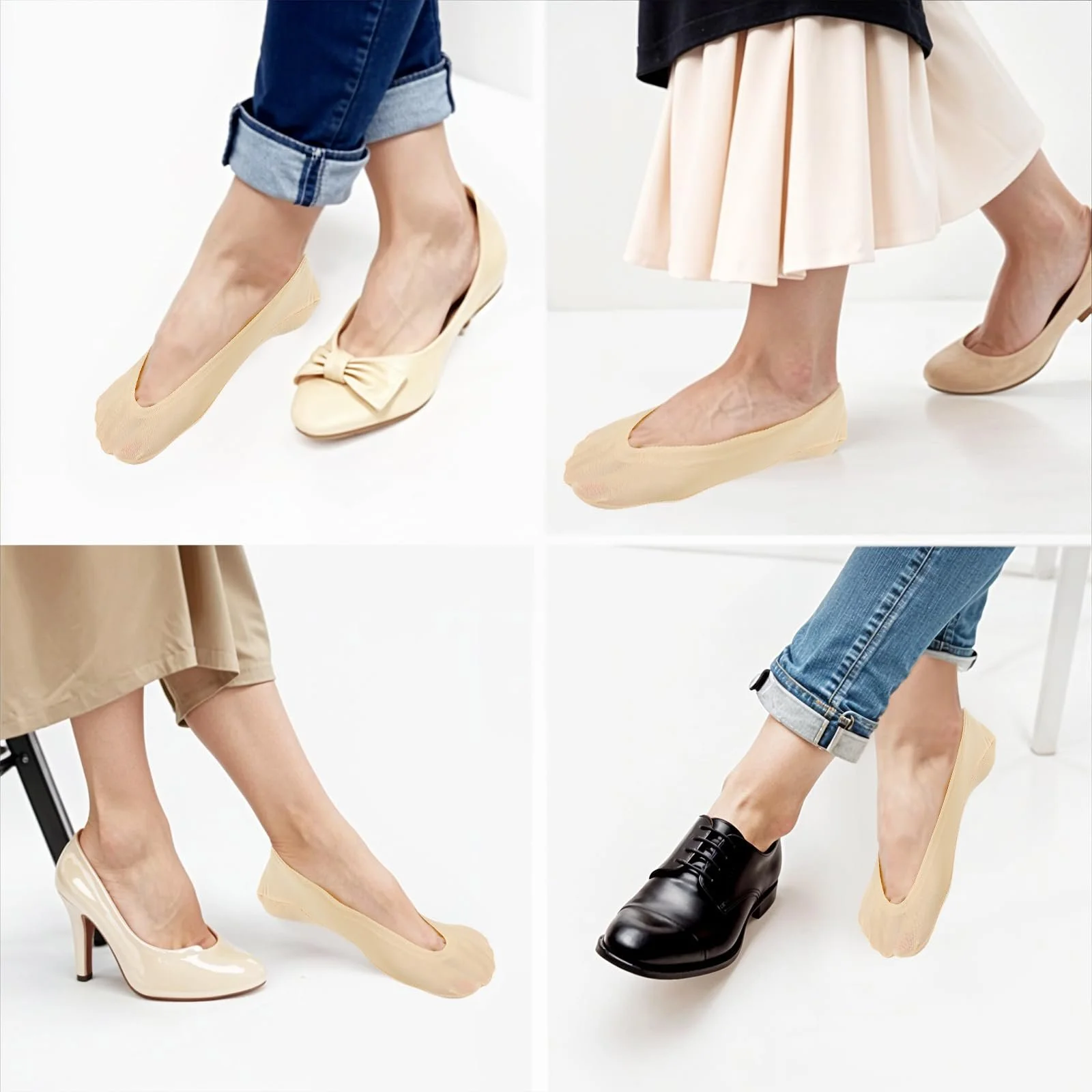 Балетки Ouligay, 3 пари, один розмір, фото №6 Балетки Ouligay, 3 пари, один розмір, фото №6