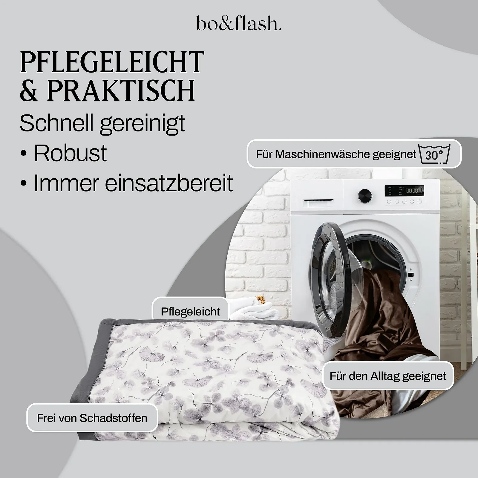 Покривало для дивану bo&flash Lobna Designer для обіймів 150 x 200 см, фото №5