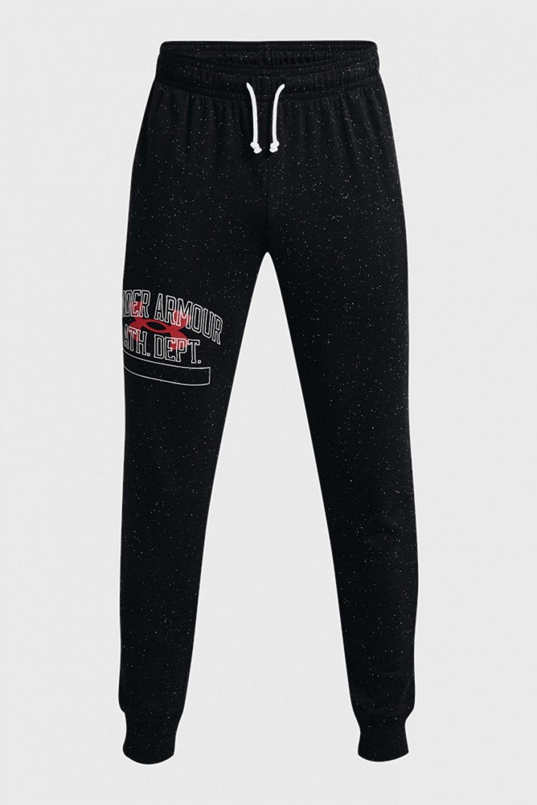 Штаны Under Armour Rival Try Athlc Dept Jggr 1370357-001 Черный S, фото №4