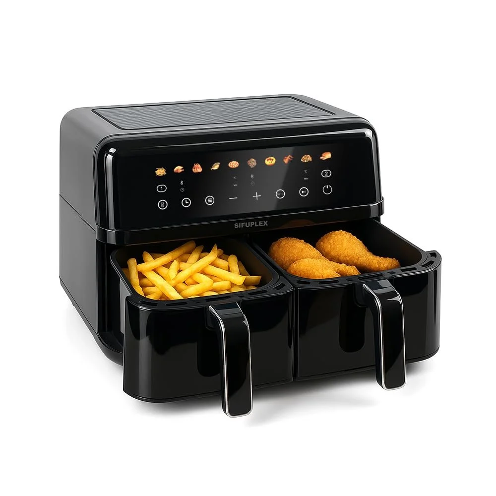 Мультипіч Sifuplex ASF90 Duo 9 л 2800 Вт чорний, фото №1 Мультипіч Sifuplex ASF90 Duo 9 л 2800 Вт чорний, фото №1