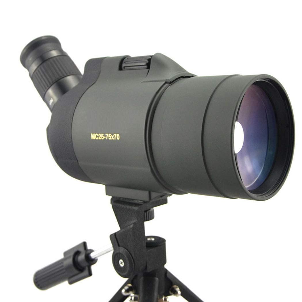 Монокуляр WANWEN Vogelbeobachtungs 25-75x Zoom 70 мм HD FMC Ваk4-призма Низьке світло Великий штатив Little Surprise, фото №5