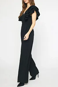 Жіночий комбінезон MAVI RUFFLE JUMPSUIT Black - XS ціна на synthetic.ua - Фото 1 Жіночий комбінезон MAVI RUFFLE JUMPSUIT Black - XS synthetic.ua - Фото 1