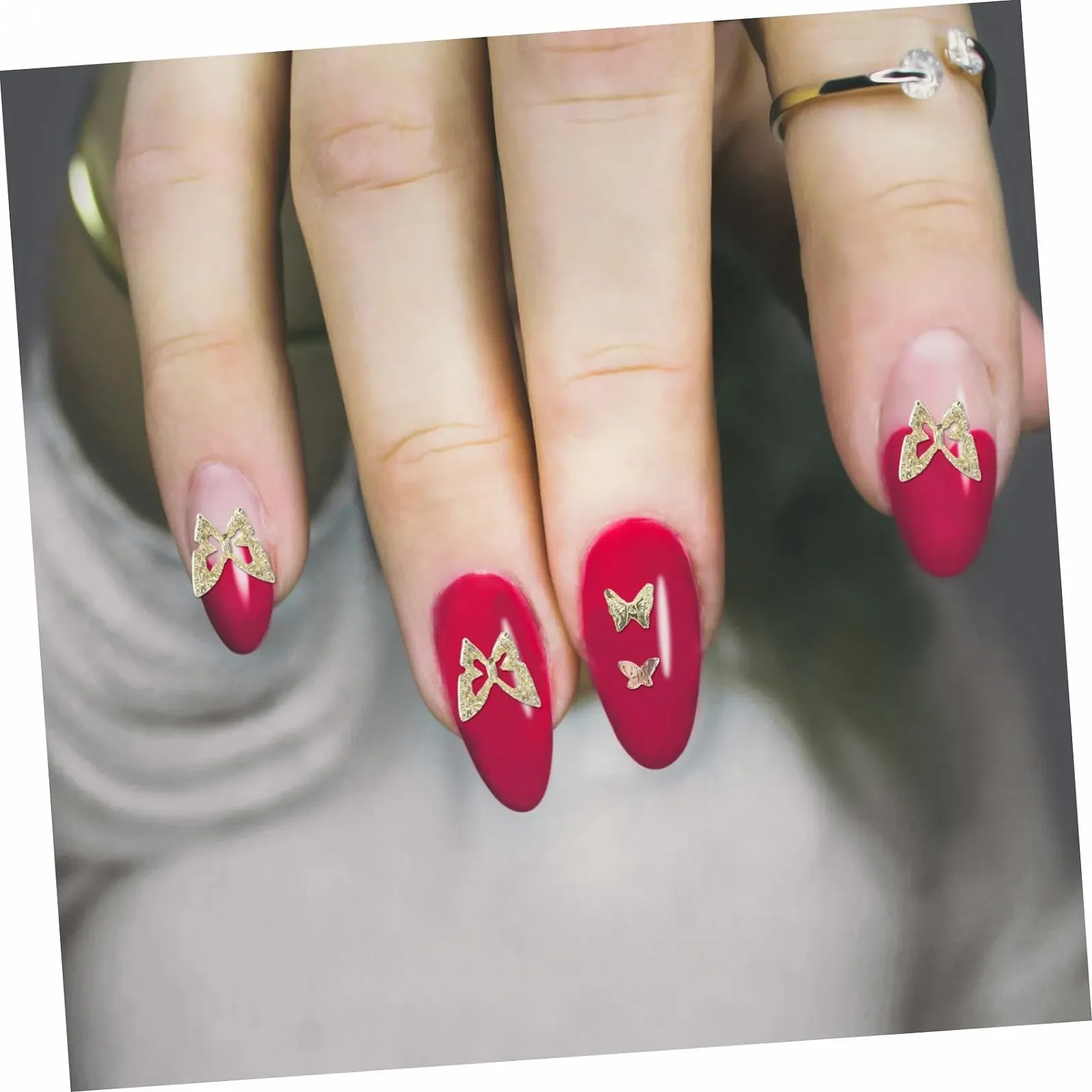 Украшения для ногтей Mikinona Бабочки 40 шт., фото №7