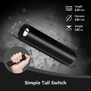 Ультрафіолетовий Ліхтар LUXNOVAQ 365 нм & 395 нм, USB Перезаряджуваний Чорне Світло, Міні LED УФ Лампа Детектор Сечі Домашніх Тварин для УФ Смоли, Бурштину, Скорпіонів, Гель-лаку, Тестер Грошей, Уранового Скла, Набір з 4 штук synthetic.ua - Фото 1